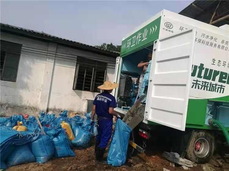 怀远工业污泥压干处理